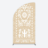 Lofaris Boho Hanukkah Holiday Festival Sweet Half Moon Arch Backdrop